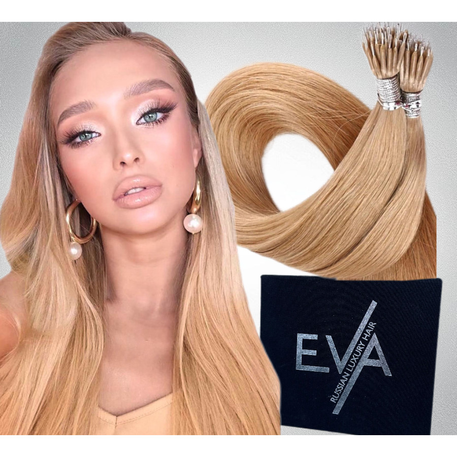 Extensii Nanoring Russian Blond Frappe #12 Extensii Nanoring Russian Blond Frappe #12